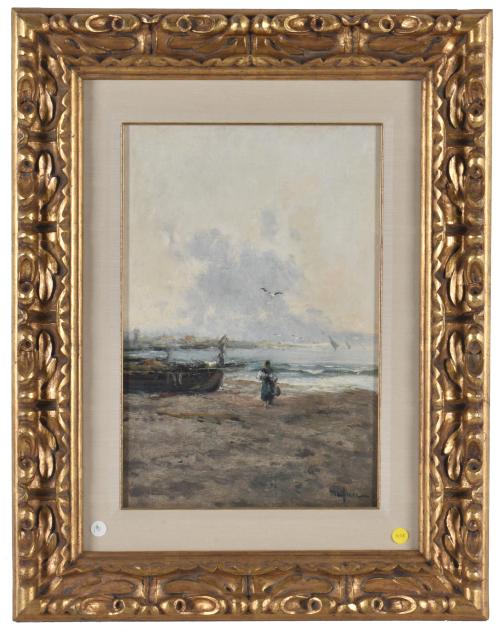 ELISEU MEIFRÉN ROIG (1859-1940). &#39;Seascape&#39;.