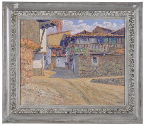 MIGUEL BARBERO (1953).  &#39;Rincón de Villanueva&#39;, La Vera, Cá