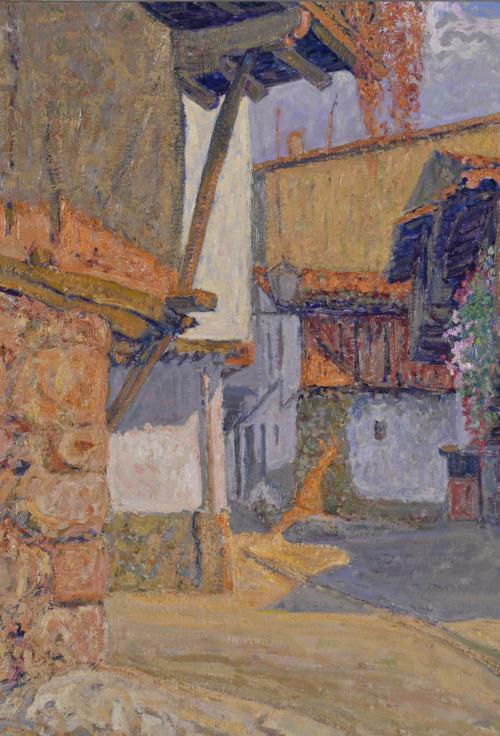 MIGUEL BARBERO (1953).  &#39;Rincón de Villanueva&#39;, La Vera, Cá