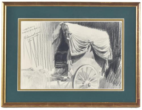 MIGUEL ACEVEDO (1947). &#39;Carreta de la romería del Rocío&#39;, 2