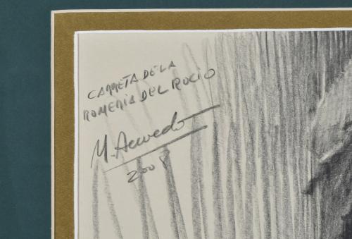 MIGUEL ACEVEDO (1947). &#39;Carreta de la romería del Rocío&#39;, 2