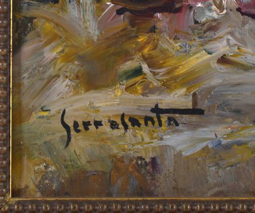 JOSEP SERRASANTA (1916-1998). &#39;Gypsies&#39;.