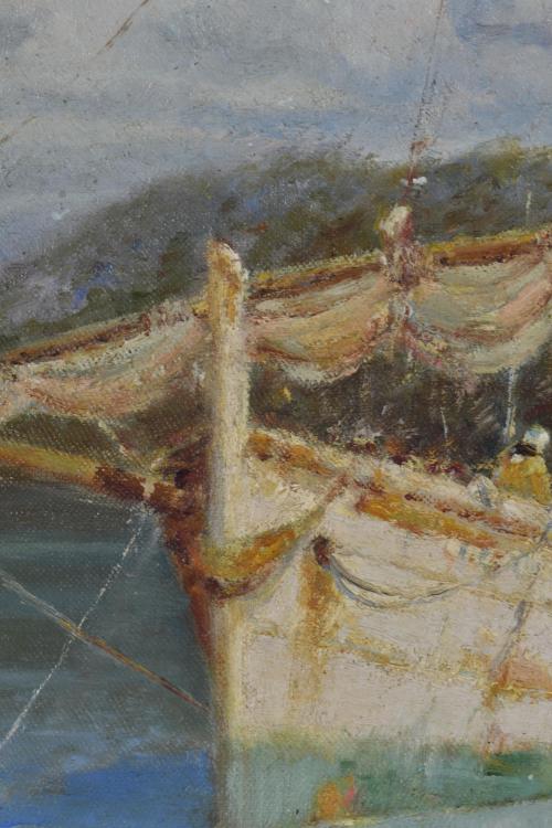 FRANCISCO HERNÁNDEZ MONJO (1862-1937). &#39;Seascape&#39;.