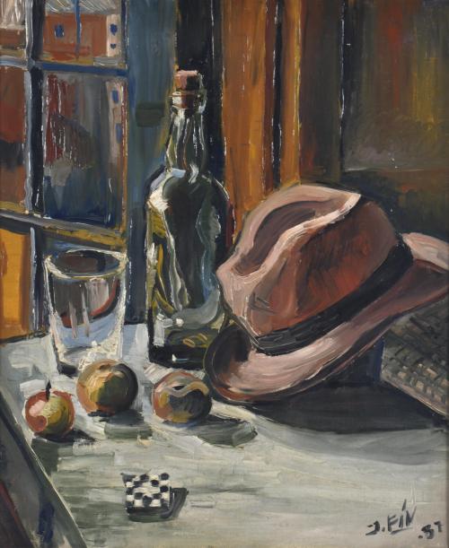 JOSE VILATO RUIZ, "FIN" (1916-1969).  'Still life', 1937.