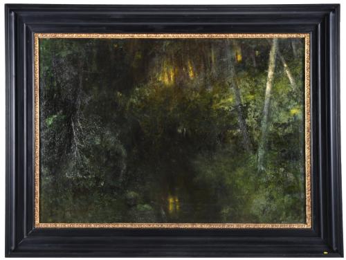 LLUÍS GRANER (1863-1929) ‘Night forest’.