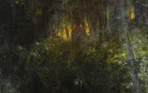 LLUÍS GRANER (1863-1929) ‘Night forest’.