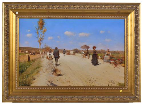 ROSARIO PALUMBO, GOLIA (1959).   &#39;Por la calle del mercado&#39;.