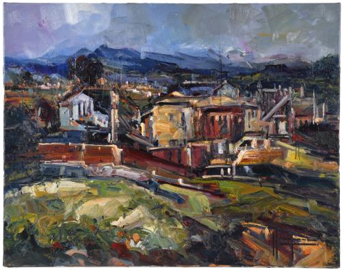 JOAN JORQUERA RODRÍGUEZ (1952). "Landscape in Barberà".