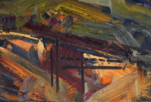 JOAN JORQUERA RODRÍGUEZ (1952). "Landscape in Barberà".