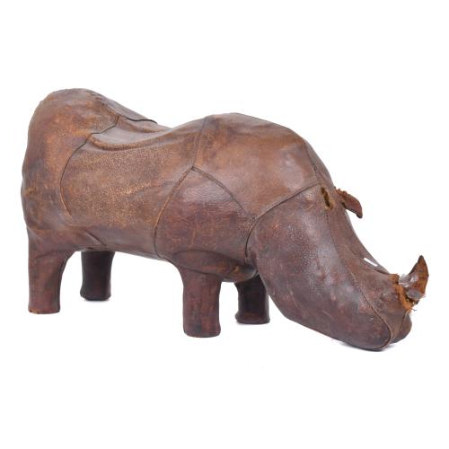 Rhinoceros in leather, 20th century.