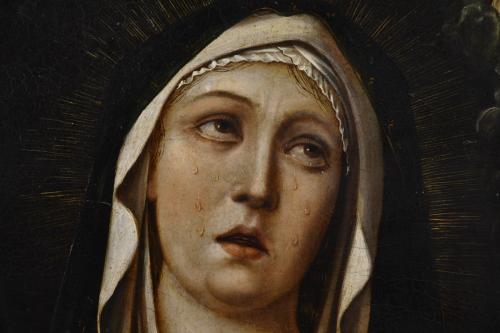 ESCUELA ESPAÑOLA, SIGLO XVI-XVII. "Los siete dolores de la 