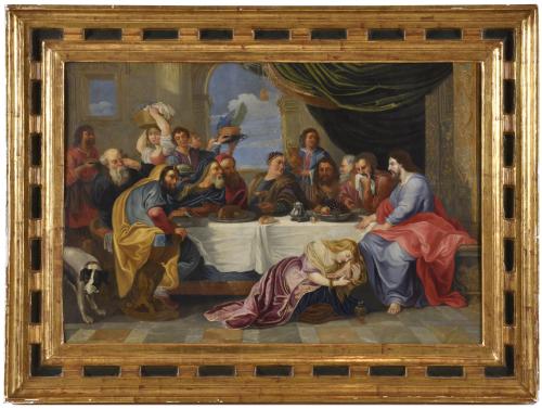 ESCUELA PROBABLAMENTE FLAMENCA, SIGLO XVII-XVIII. "Jesús en