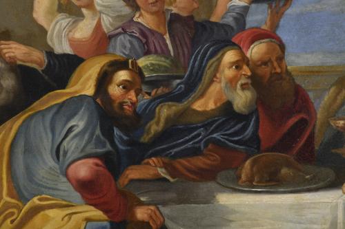 ESCUELA PROBABLAMENTE FLAMENCA, SIGLO XVII-XVIII. "Jesús en