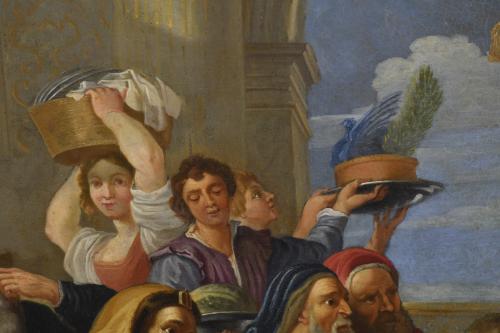 ESCUELA PROBABLAMENTE FLAMENCA, SIGLO XVII-XVIII. "Jesús en