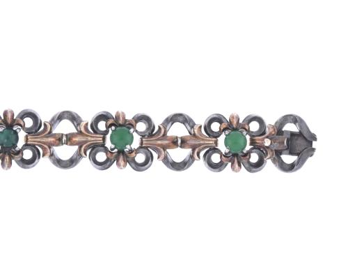 Pulsera floral de principios del s.XX.