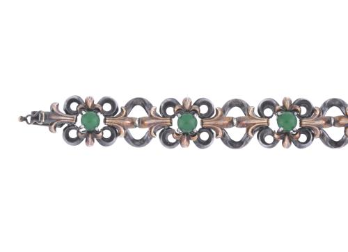 Pulsera floral de principios del s.XX.