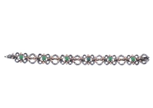 Pulsera floral de principios del s.XX.