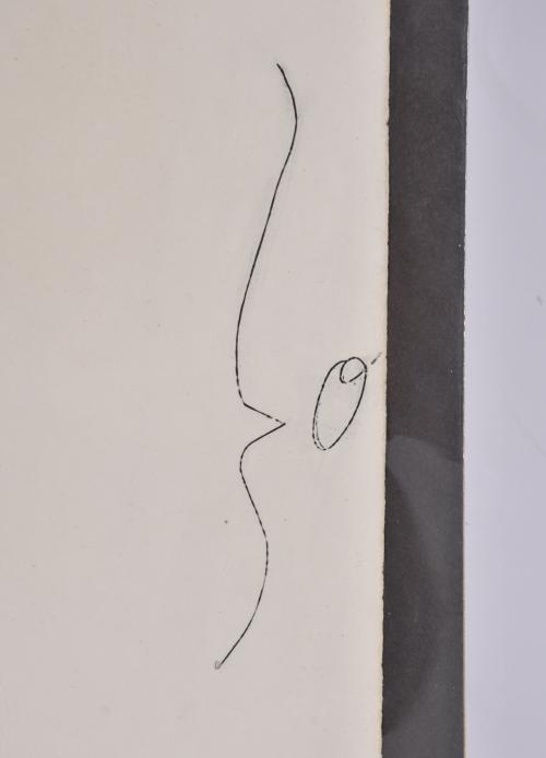 ANTONI TÀPIES (1923-2012). "Mitjó", 1972.