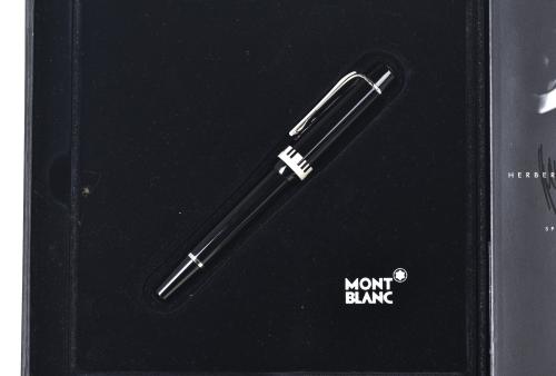 MONTBLANC. Estilográfica edición especial de Herbert Von Ka