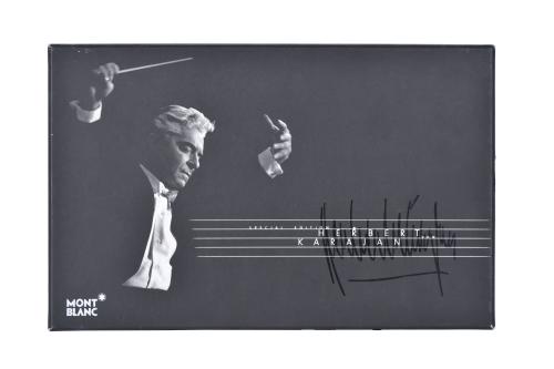MONTBLANC. Estilográfica edición especial de Herbert Von Ka