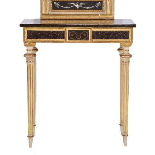 Consola y trumeau Gustaviano tardío, circa 1800.