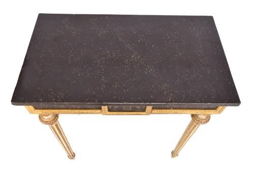 Consola y trumeau Gustaviano tardío, circa 1800.