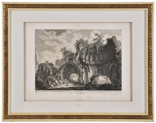 GIOVANNI BATTISTA PIRANESI (1720-1778). "veduta degli avanz