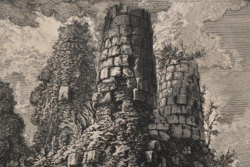 GIOVANNI BATTISTA PIRANESI (1720-1778). "Sepolcro de tre fr