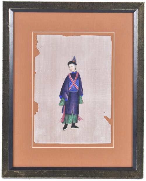 20TH CENTURY CHINESE SCHOOL. Set of four genre scenes.