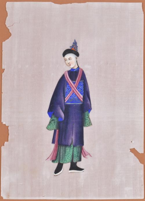 20TH CENTURY CHINESE SCHOOL. Set of four genre scenes.