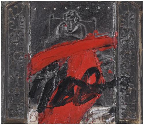 MIGUEL ZAPATA (1940-2014). "Fray Paravicino", 1981.