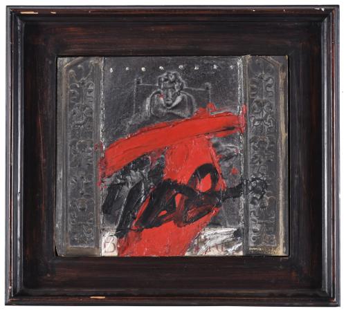MIGUEL ZAPATA (1940-2014).  "Fray Paravicino", 1981.