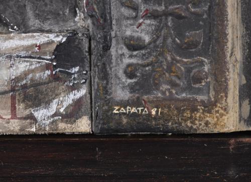 MIGUEL ZAPATA (1940-2014).  "Fray Paravicino", 1981.