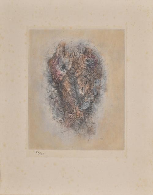 WOLS (20TH CENTURY). "Sombre dimanche", circa 1963.