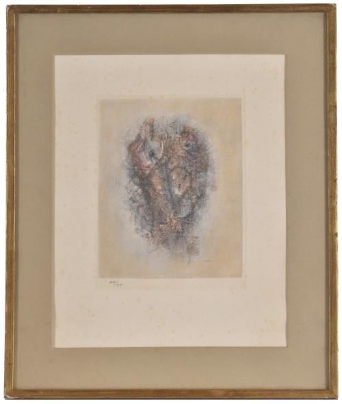 WOLS (20TH CENTURY). "Sombre dimanche", circa 1963.