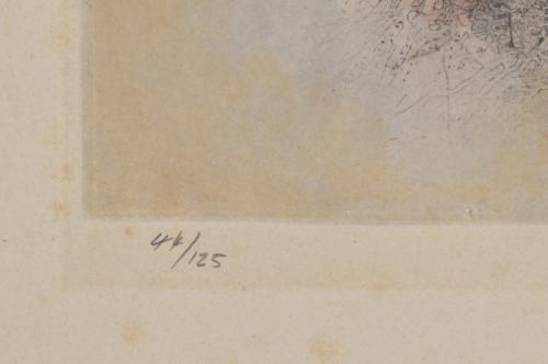 WOLS (20TH CENTURY). "Sombre dimanche", circa 1963.