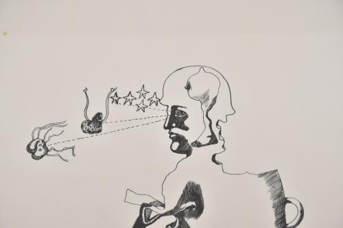JORGE CASTILLO CASALDERREY (1933). Sin título, 1967.