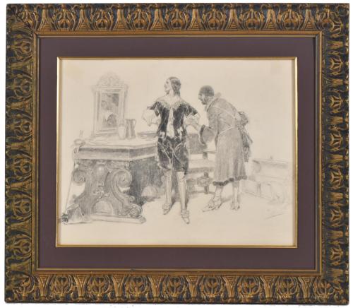 JOSÉ MIRALLES DARMANIN (1850-1900). "Mosquetero".