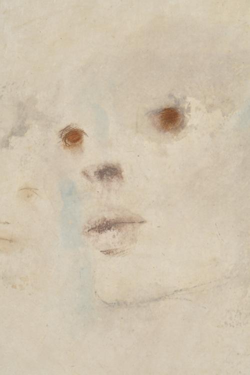 LEONOR FINI (1907-1996).  "Madre e hijo", circa 1963.
