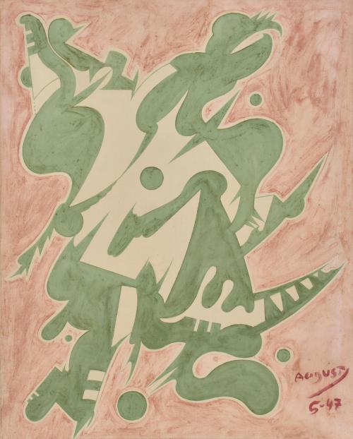 AUGUST (XX). Sin título, 1947.