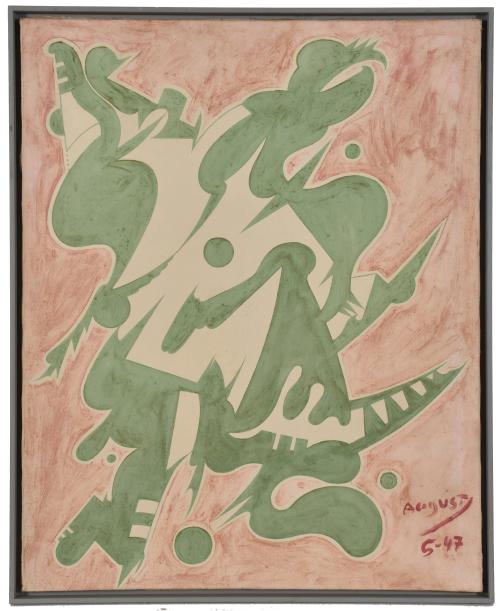 AUGUST (XX). Sin título, 1947.