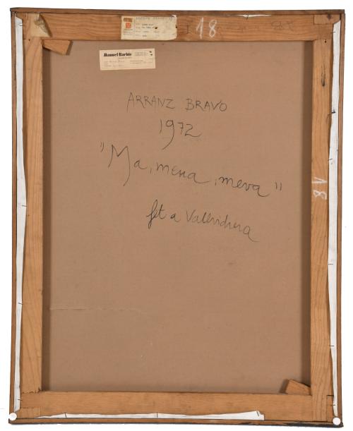 EDUARD ARRANZ BRAVO (1941-2023).  "Ma, mena, meva", 1972.