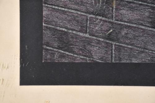 ROBERTO GONZÁLEZ FERNÁNDEZ (1948).  "Ventanas rotas y figur
