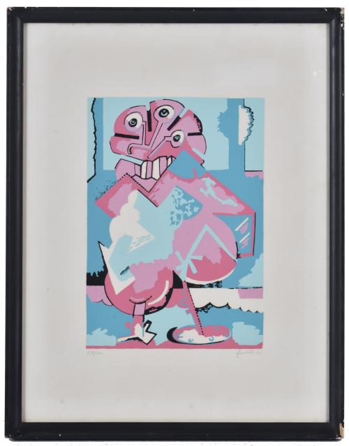 LUIS GORDILLO (1934) "Composición", 1971.