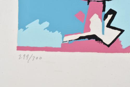 LUIS GORDILLO (1934) "Composición", 1971.