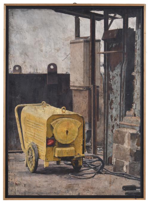 PEDRO MORENO MEYERHOFF (1954).  "Máquina del puerto II", 19