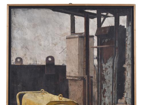 PEDRO MORENO MEYERHOFF (1954).  "Máquina del puerto II", 19