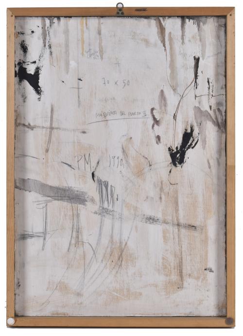 PEDRO MORENO MEYERHOFF (1954).  "Máquina del puerto II", 19
