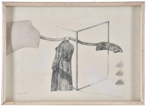 TERESA GANCEDO (1937).  "Abrigo", 1974.