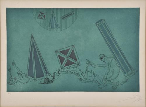 JOAN PONÇ I BONET (1927-1984). "Equivalentes", 1973.